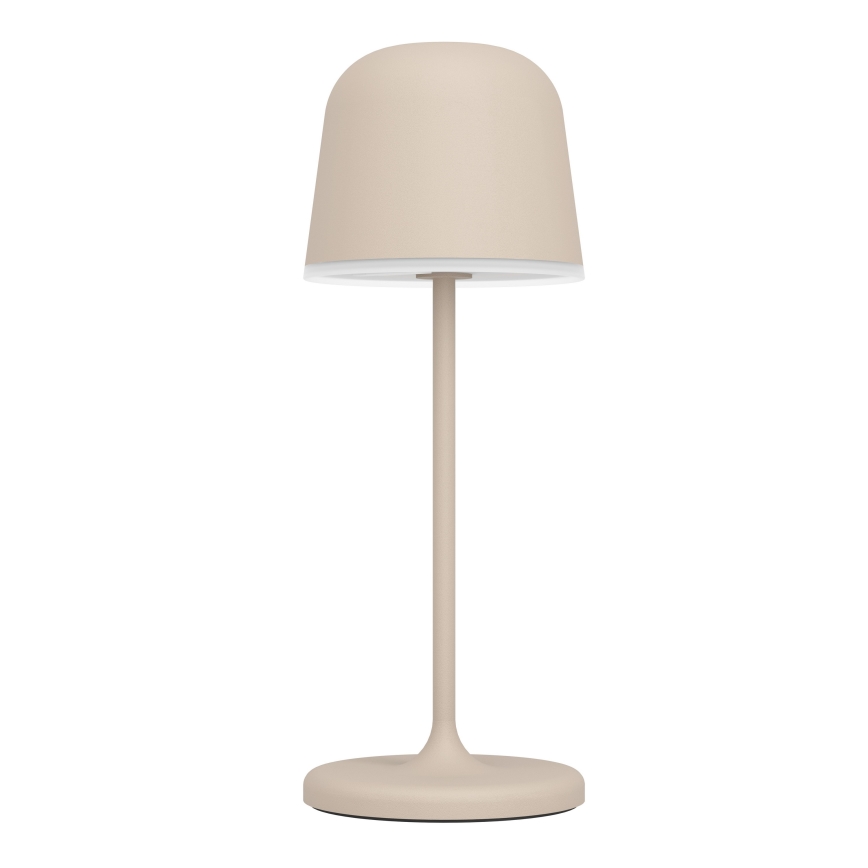 Eglo - LED prigušiva vanjska stolna lampa na dodir, punjiva LED/1,8W/5V 2500/3000/4000K 2500 mAh IP54 kremasta